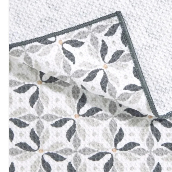 Microfiber Kitchen Towels, 8 Pack Gray Town & Country - Picture 4 of 9